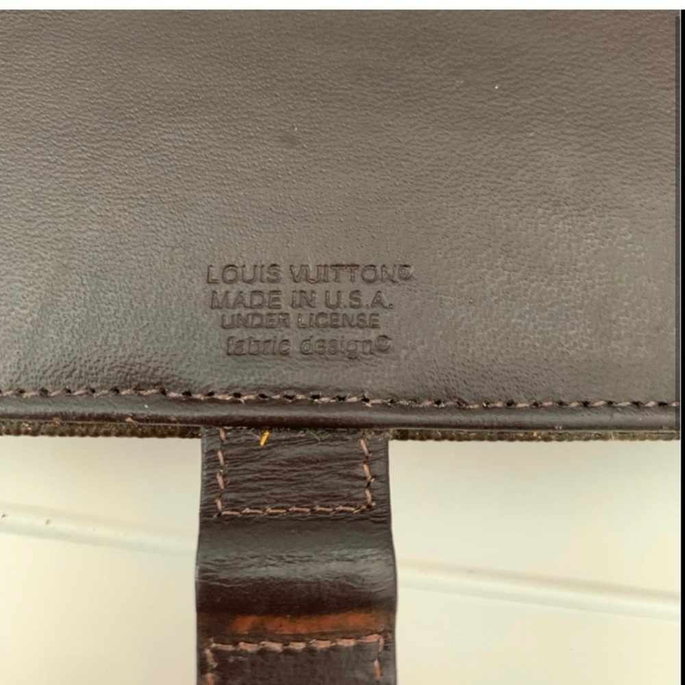 LV monogram card holder / address book - Picture 3 of 4